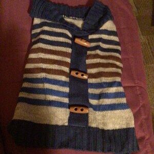 Blue and Brown Dog Toy